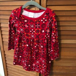 EUC Hanna Andersson Holiday Dress